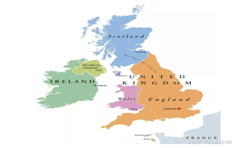 英國的英文怎麼說 uk great britain england差別與地圖