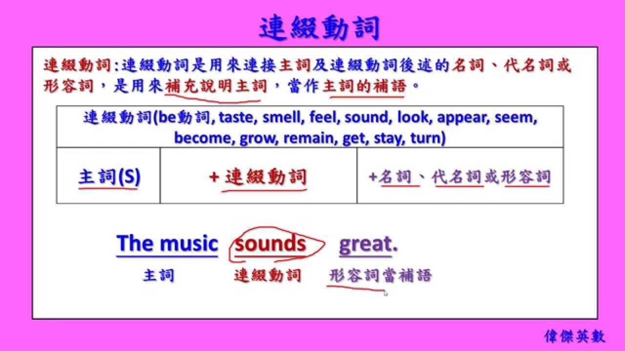連綴動詞有哪些?Look, Feel, Sound文法規則與口訣 連綴動詞有哪些?Look, Feel, Sound文法規則與口訣