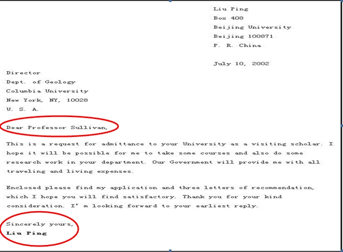 信要怎麼寫 Letter Writing 格式 稱呼與結尾範本教學 信要怎麼寫 Letter Writing 格式 稱呼與結尾範本教學